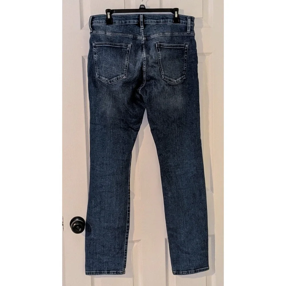 J. Crew 484 Slim Stretch Fit Jeans Mens W33 L32‎ Medium Wash Denim Pants NWT